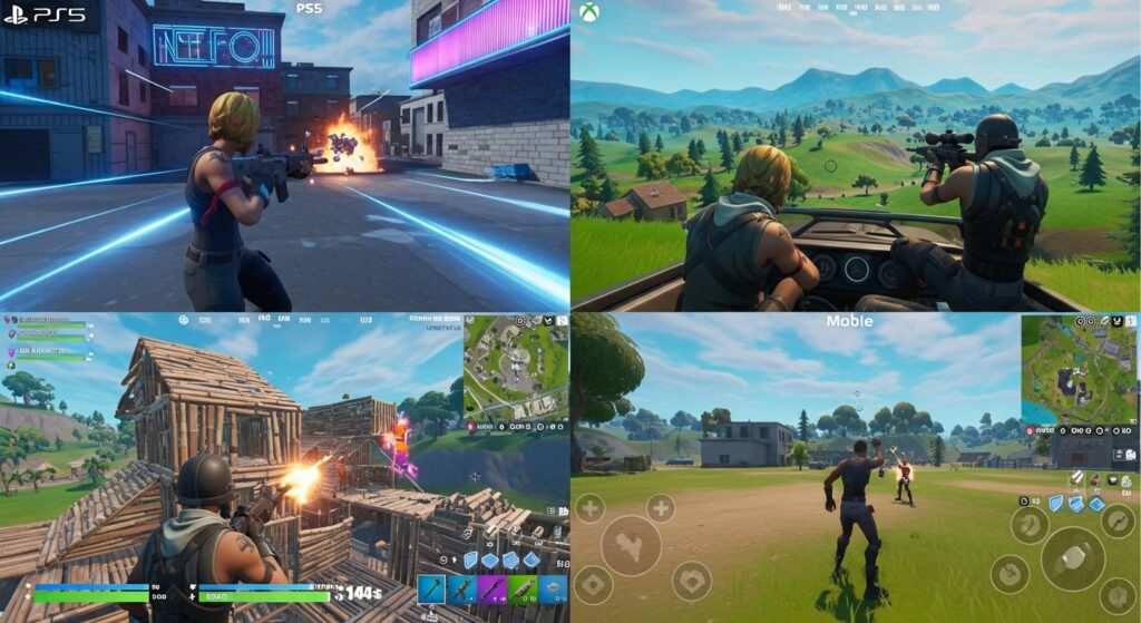 Fortnite crossplay setup across different platforms