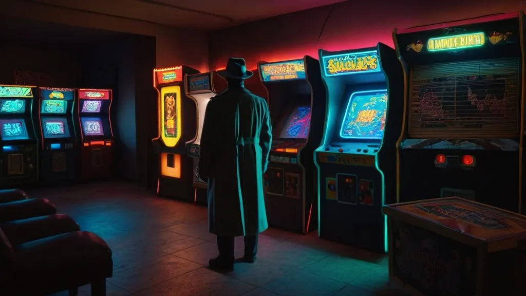 polybius arcade game cabinet