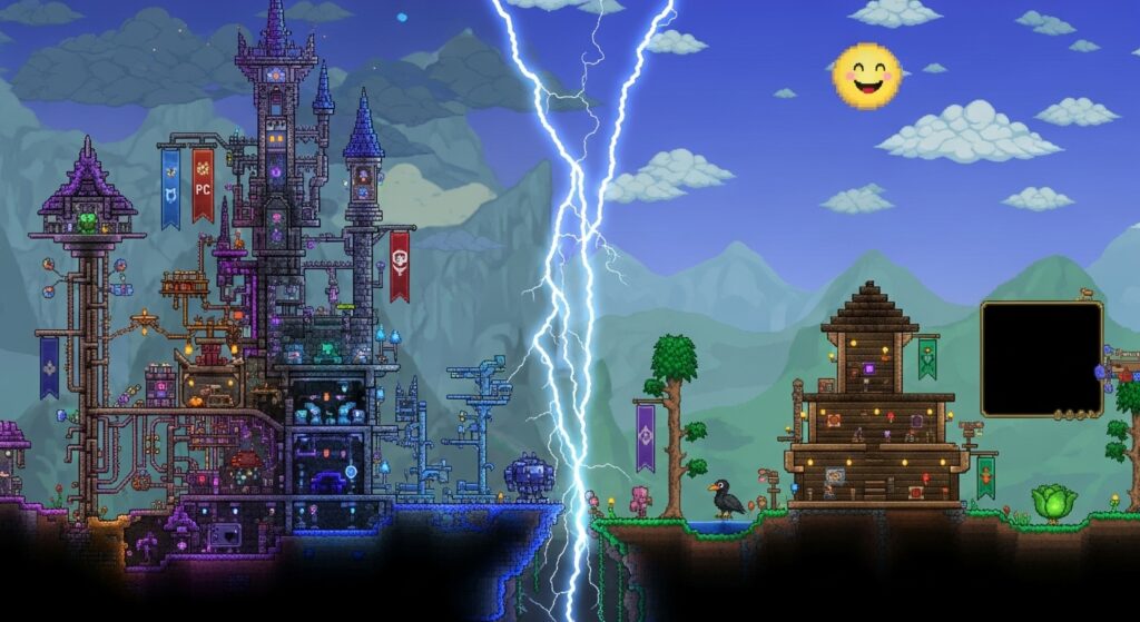 is terraria cross platform
