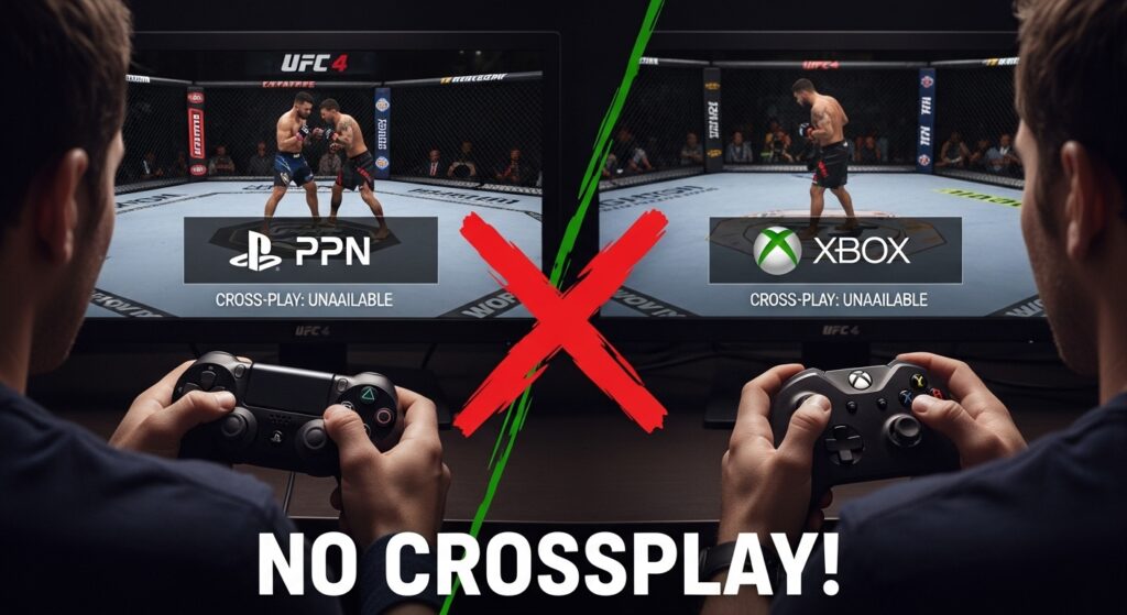 is ufc 4 crossplay